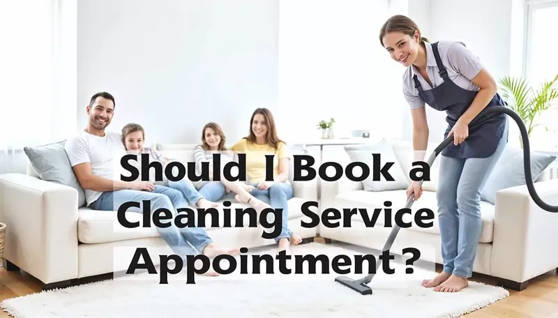 Why schedule cleaning service in advance - helpful guide image for homeowners