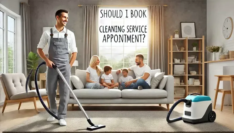 Advance should i book a cleaning service appointment - professional cleaning service scene