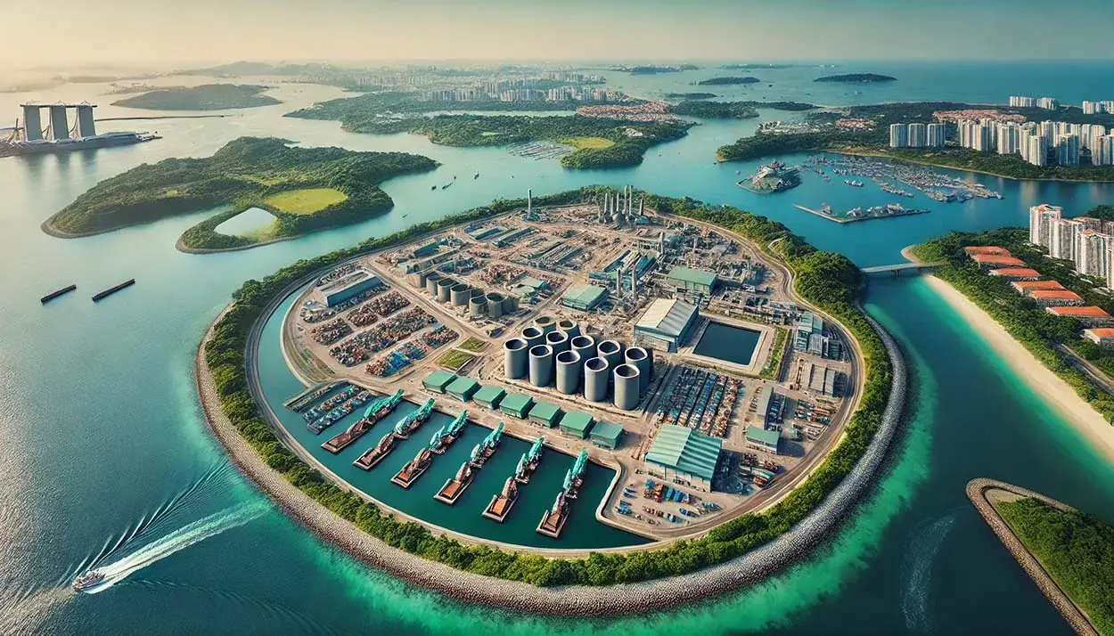 waste collection plant Singapore