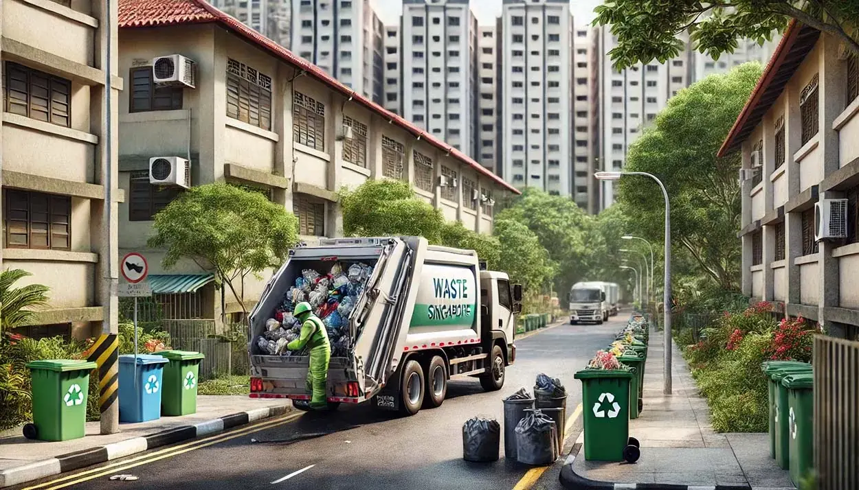 truck for waste collection Singapore