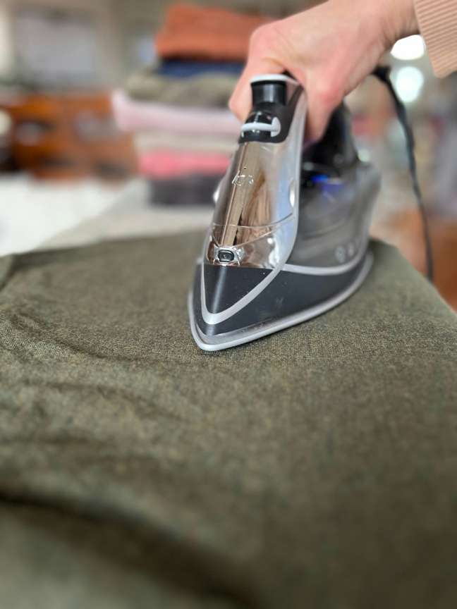 ironing clothes