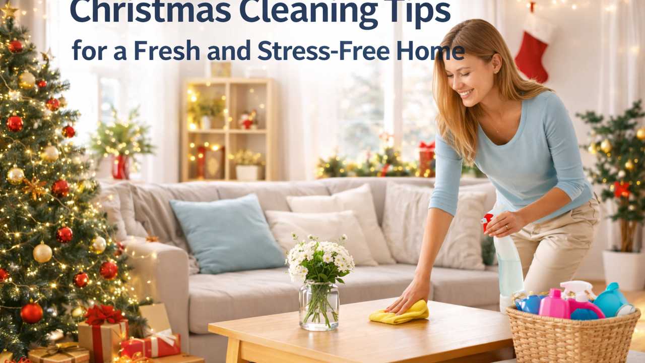 Christmas cleaning tips for a clean and calm home
